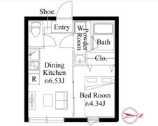 ファーヴァルハネダ ウエストの間取り画像