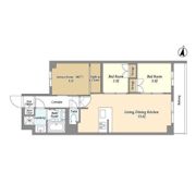 アジールコート練馬中村橋の間取り画像