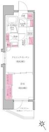 レジディア門前仲町プレイスの間取り画像