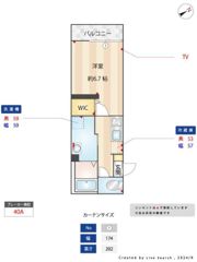 メイクスミニ新宿落合の間取り画像