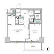 ONE ROOF FLAT TOGOSHIの間取り画像