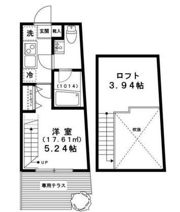 フレクション千歳船橋の間取り画像