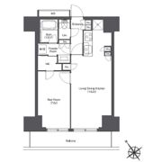東京ポートシティ竹芝 レジデンスタワーの間取り画像