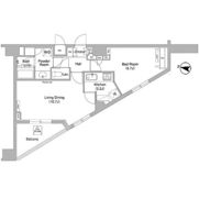 コンフォリア下北沢の間取り画像