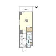 バウスフラッツ品川大井町の間取り画像