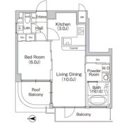 コンフォリア大森トロワの間取り画像