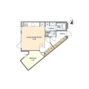 アンソレイエ下北沢の間取り画像