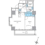 ルフォンプログレ渋谷ヒルトップの間取り画像