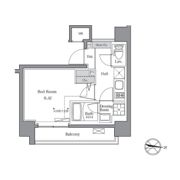 BluRock東品川の間取り画像