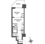 コンフォリア・リヴ品川南大井の間取り画像