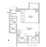 コンフォリア中野の間取り画像