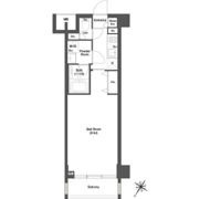 ディームス目黒行人坂の間取り画像