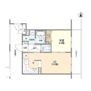 ラティエラ横濱六角橋の間取り画像