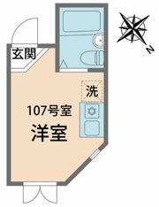 アーバンプレイス沼袋Ⅲの間取り画像