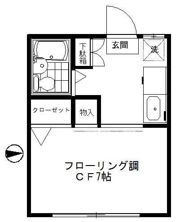 もみじ荘の間取り画像
