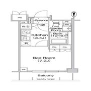 コンフォリア駒場の間取り画像