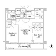 コンフォリア駒場の間取り画像