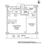 コンフォリア駒場の間取り画像