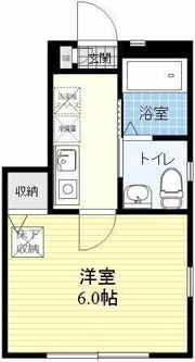 イーストヴィレッジの間取り画像