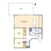 エフローレプルミエ武蔵小山の間取り画像