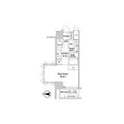 コンフォリア麻布EASTの間取り画像