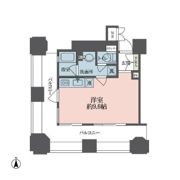 ルネ新宿御苑タワーの間取り画像