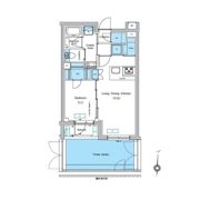 プレディアコート代々木上原の間取り画像