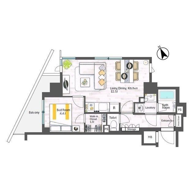間取図