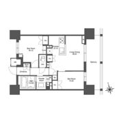 LIBR GRANT 西新宿WESTの間取り画像