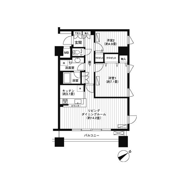 間取図