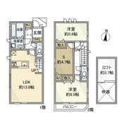 上井草戸建の間取り画像
