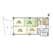 豊栄平町マンションの間取り画像