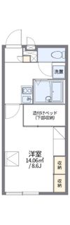 レオパレスマエヤの間取り画像