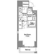 アジールコート新宿の間取り画像