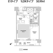 ソアラノーム大岡山の間取り画像