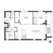 コンフォリア不動前の間取り画像