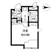 原宿東急アパートメントの間取り画像