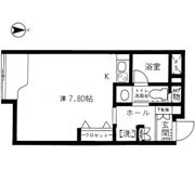 原宿東急アパートメントの間取り画像