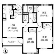 シダークレストあざみ野B棟の間取り画像