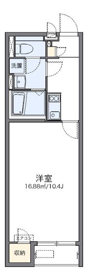 レオネクストグリーチネの間取り画像