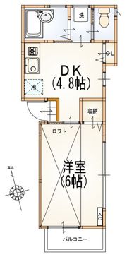 サンライズ椿の間取り画像