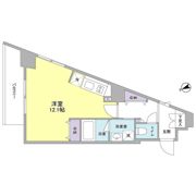 スタイリオ元住吉の間取り画像