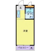 スカイコート池尻の間取り画像