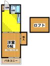 メゾネット松原の間取り画像