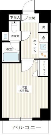 MAXIV北糀谷の間取り画像