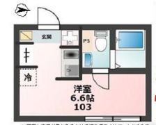 Glanz碑文谷の間取り画像