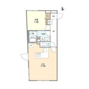 CARITAS用賀の間取り画像