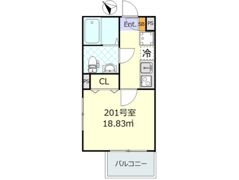 ルノン蒲田の間取り画像