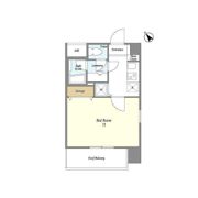 ミリアレジデンス赤坂の間取り画像