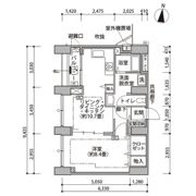 東雲キャナルコートCODAN14号棟の間取り画像
